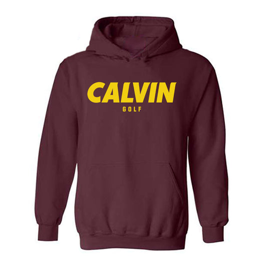 Calvin - NCAA Men's Golf : Eli Timmerman - Hooded Sweatshirt-0