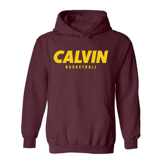 Calvin - NCAA Men's Basketball : Luke Riebel - Hooded Sweatshirt-0