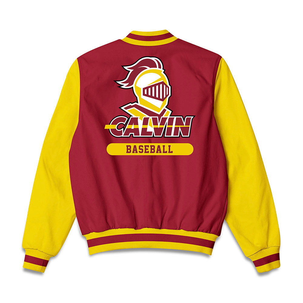 Calvin - NCAA Baseball : Noah Swope - Bomber Jacket-1