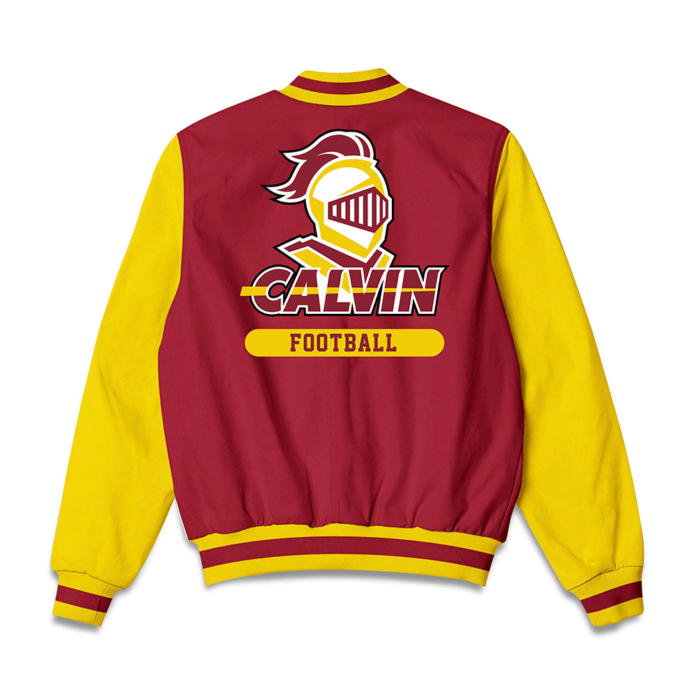 Calvin - NCAA Football : Thomas Vaccaro - Bomber Jacket-1