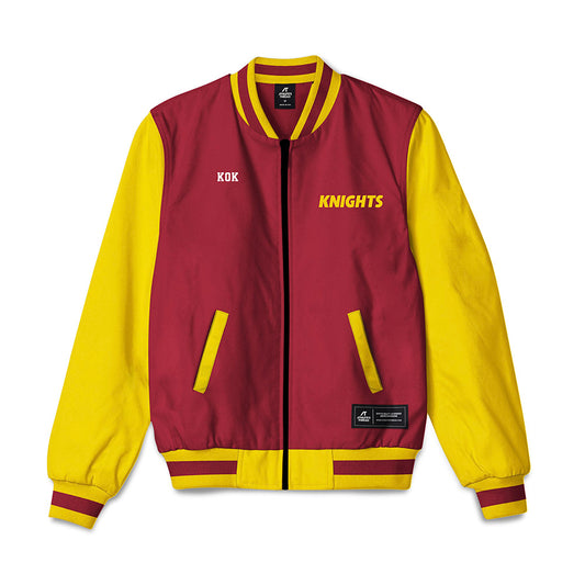 Calvin - NCAA Men's Golf : Reuben Kok - Bomber Jacket-0