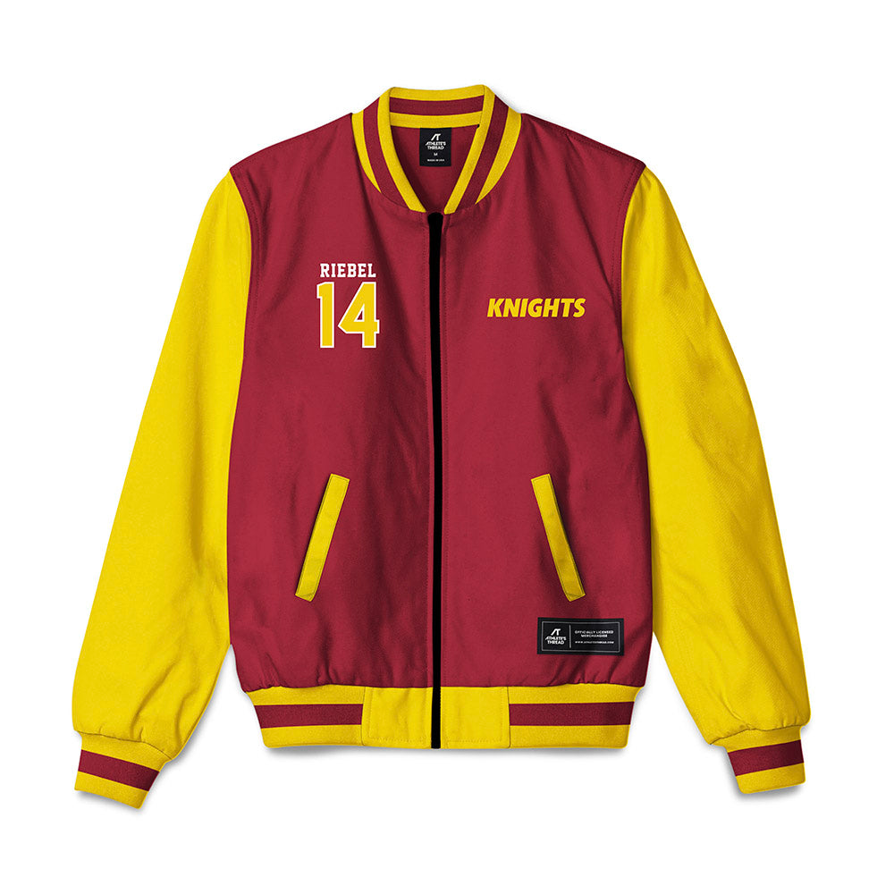 Calvin - NCAA Men's Basketball : Luke Riebel - Bomber Jacket-0