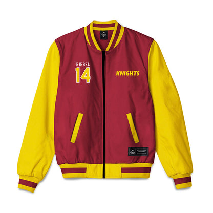 Calvin - NCAA Men's Basketball : Luke Riebel - Bomber Jacket-0