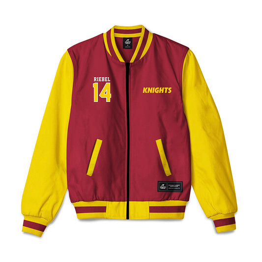 Calvin - NCAA Men's Basketball : Luke Riebel - Bomber Jacket-0