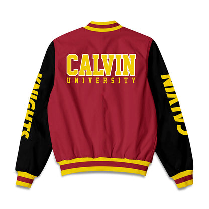 Calvin - NCAA Men's Golf : Reuben Kok - Bomber Jacket-1