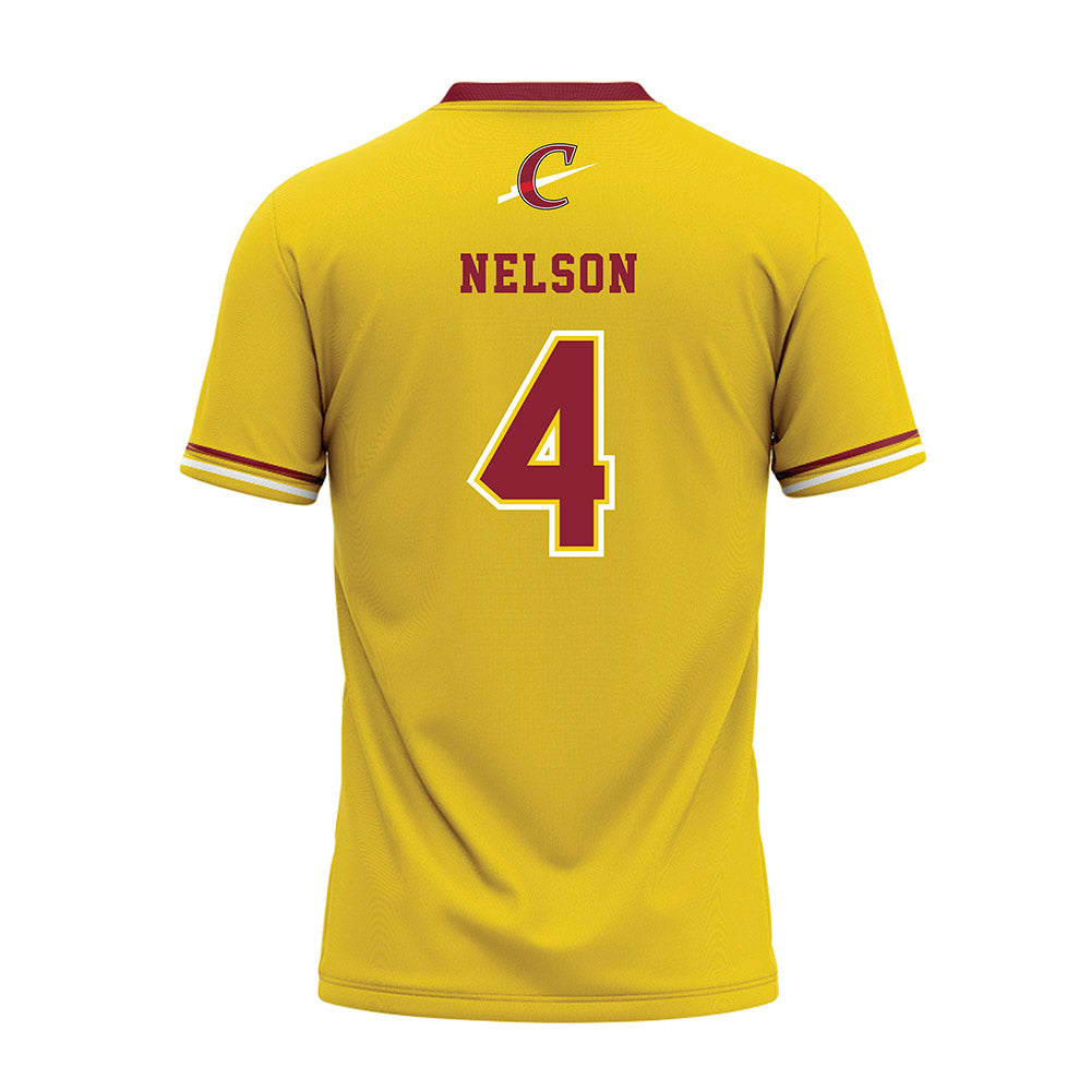 Calvin - NCAA Baseball : Logan Nelson - Gold Jersey-1