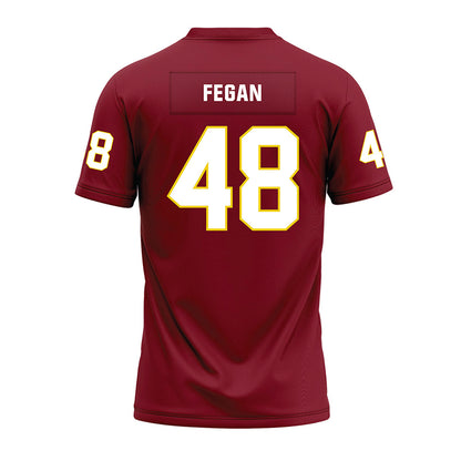 Calvin - NCAA Football : Kalgary Fegan - Maroon Premium Football Jersey-1