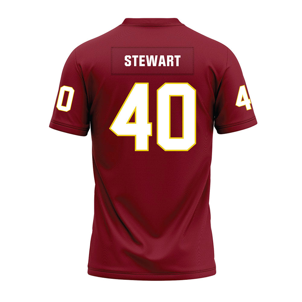 Calvin - NCAA Football : Rowan Stewart - Maroon Premium Football Jersey-1