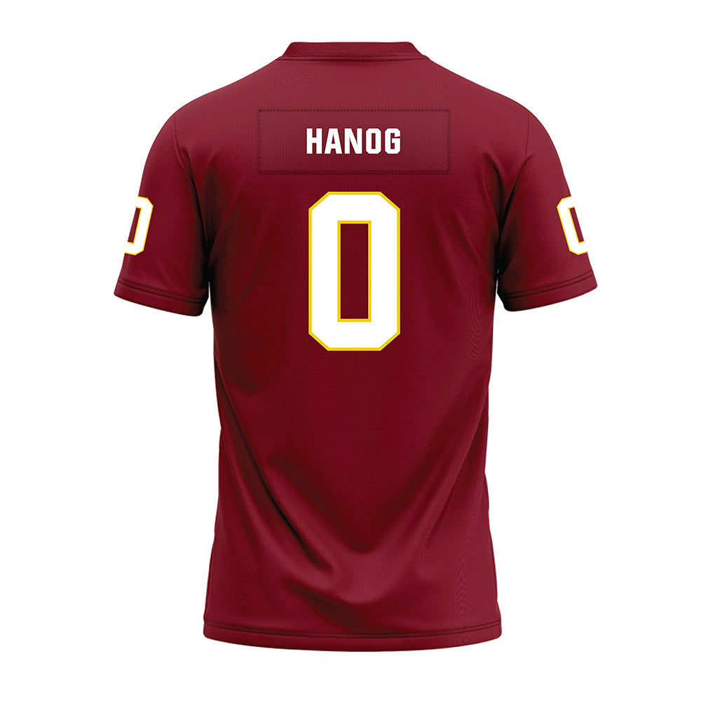Calvin - NCAA Football : Kai Hanog - Maroon Premium Football Jersey-1