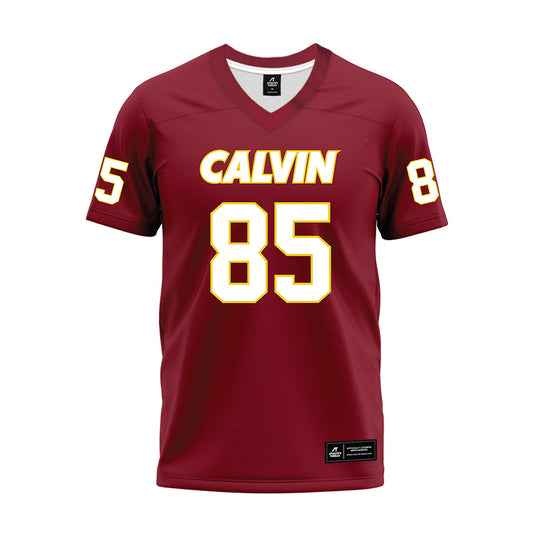 Calvin - NCAA Football : Paul Bouma IV - Maroon Premium Football Jersey-0