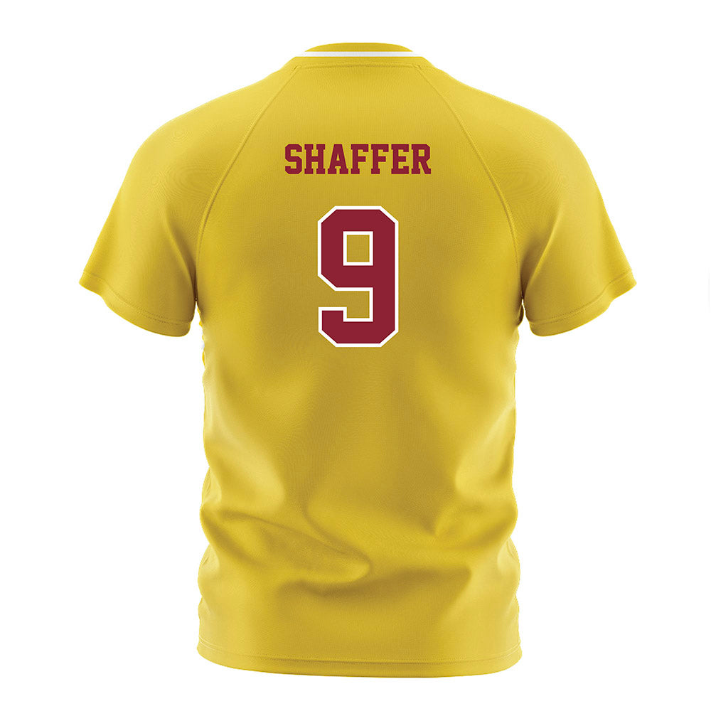 Calvin - NCAA Women's Soccer : Emma Shaffer - Gold Soccer Jersey-1