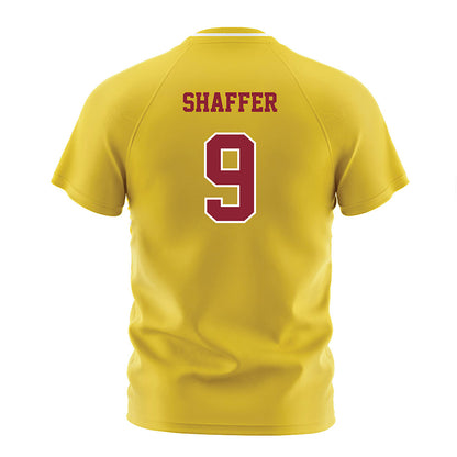 Calvin - NCAA Women's Soccer : Emma Shaffer - Gold Soccer Jersey-1