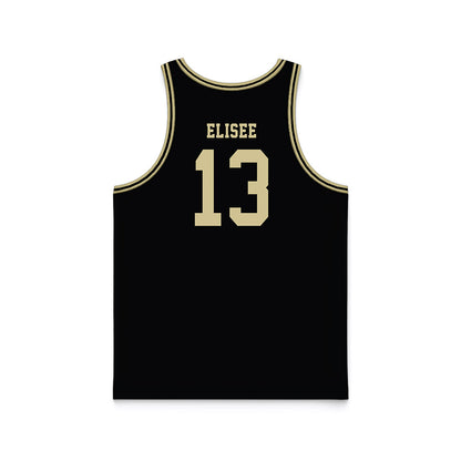 PFW - NCAA Men's Basketball : Deangelo Elisee - Black Basketball Jersey-1