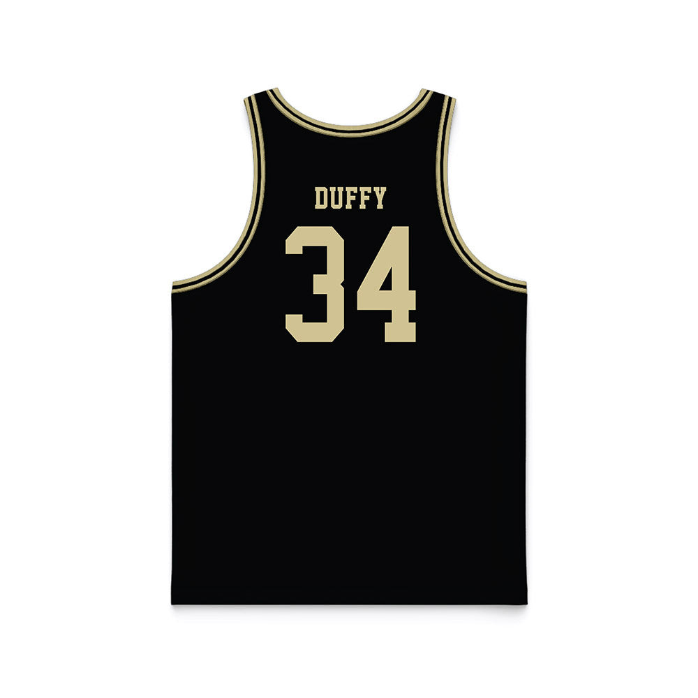 PFW - NCAA Men's Basketball : Darius Duffy - Black Basketball Jersey-1