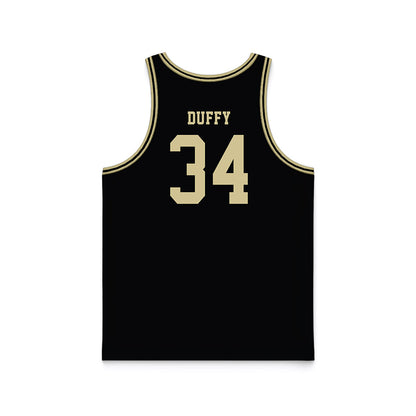 PFW - NCAA Men's Basketball : Darius Duffy - Black Basketball Jersey-1