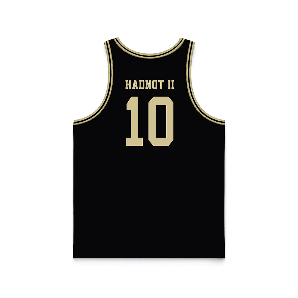PFW - NCAA Men's Basketball : Corey Hadnot II - Black Basketball Jersey-1