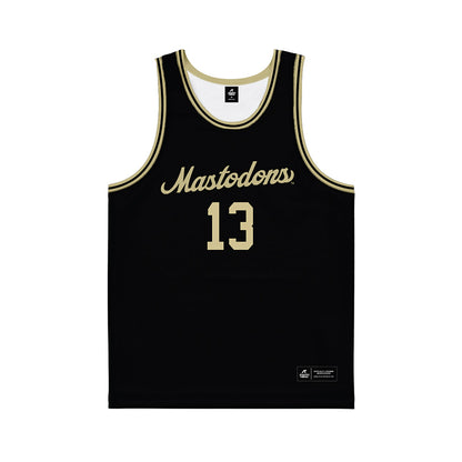 PFW - NCAA Men's Basketball : Deangelo Elisee - Black Basketball Jersey-0