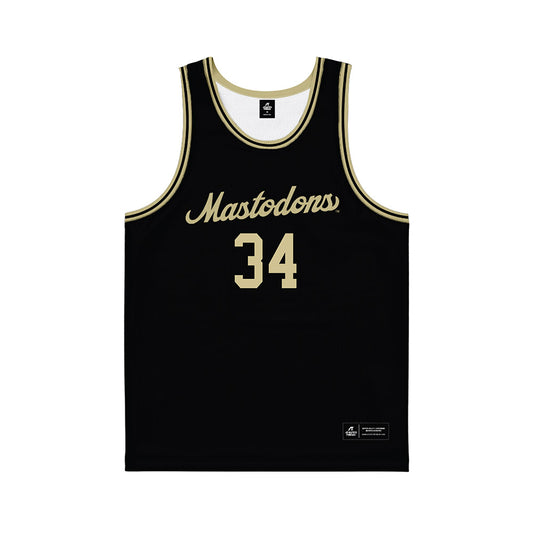 PFW - NCAA Men's Basketball : Darius Duffy - Black Basketball Jersey-0