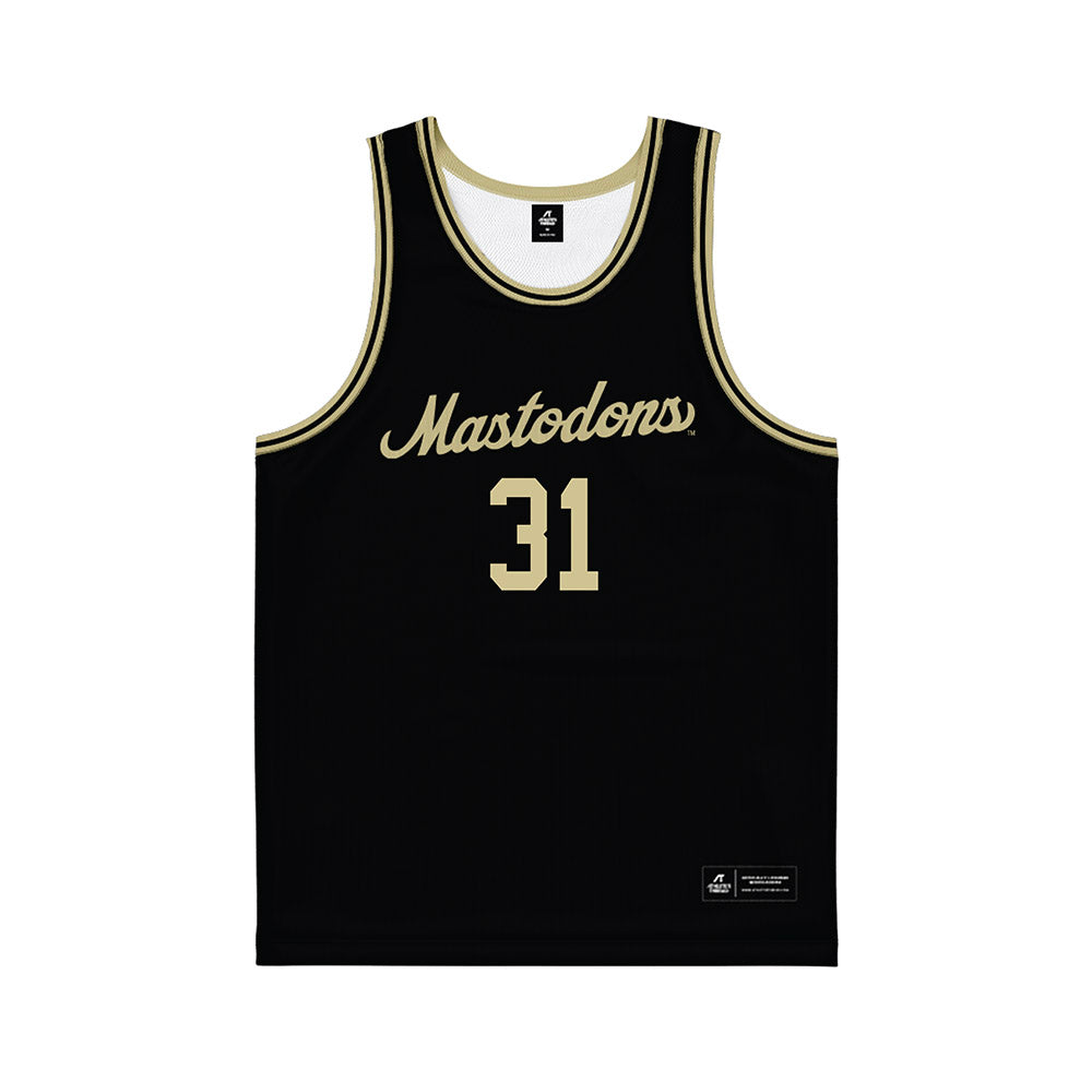 PFW - NCAA Men's Basketball : Quentin Morgan - Black Basketball Jersey-0