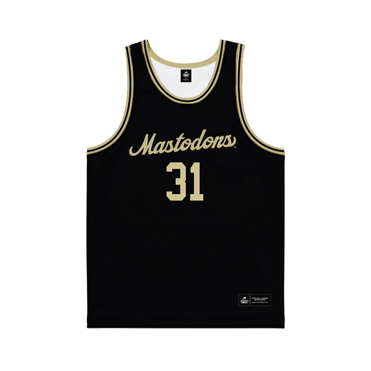 PFW - NCAA Men's Basketball : Quentin Morgan - Black Basketball Jersey-0