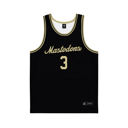 PFW - NCAA Men's Basketball : Quinton Morton-Robertson - Black Basketball Jersey-0