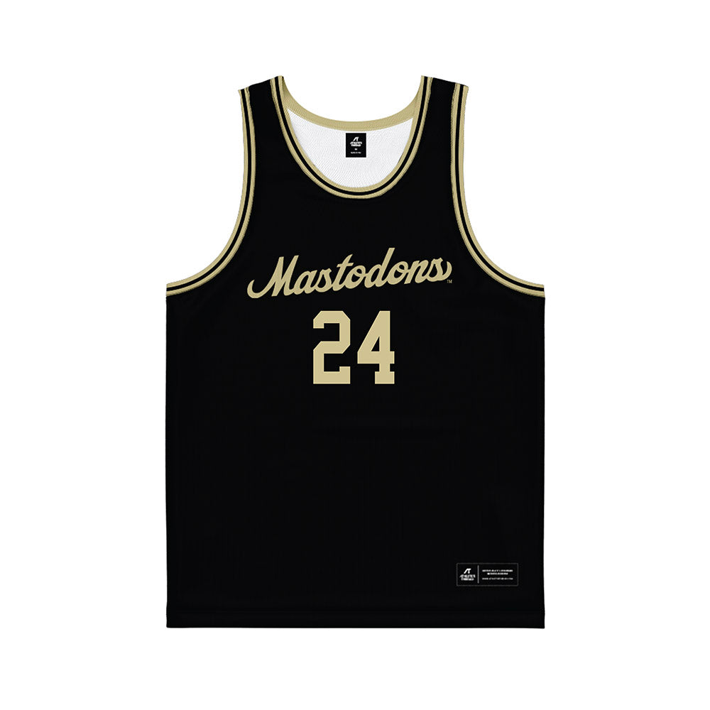 PFW - NCAA Men's Basketball : Mason Shrout - Black Basketball Jersey-0