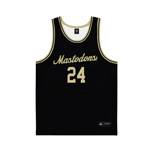 PFW - NCAA Men's Basketball : Keaton Dukes - Black Basketball Jersey-0