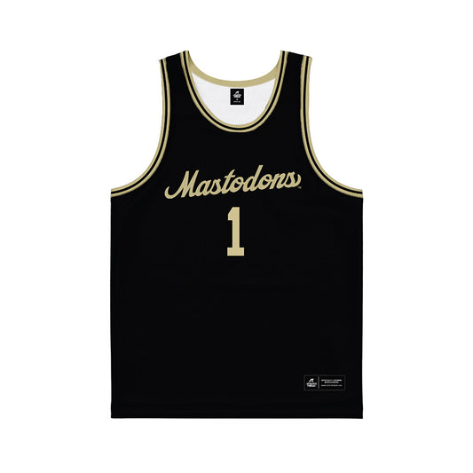 PFW - NCAA Men's Basketball : Ebrahim Kaba - Black Basketball Jersey-0