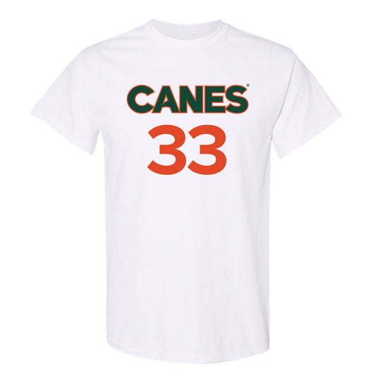 Miami - NCAA Women's Basketball : Amarachi Kimpson - Replica Shersey T-Shirt-0