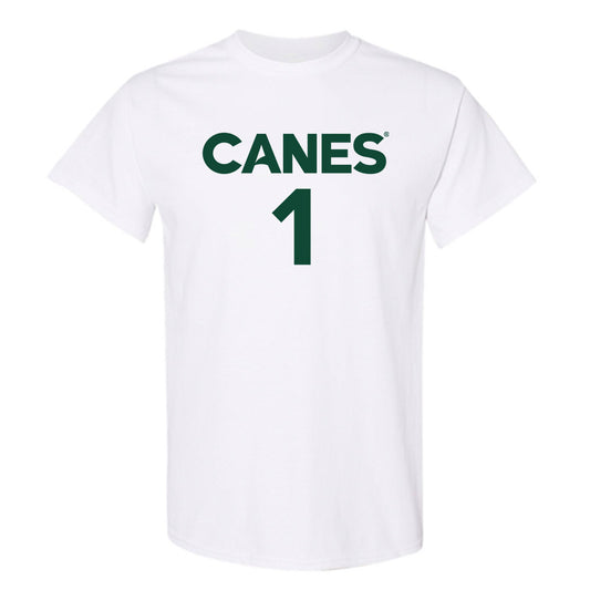 Miami - NCAA Women's Basketball : Camille Williams - Replica Shersey T-Shirt-0
