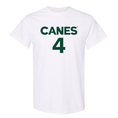 Miami - NCAA Men's Basketball : Marcus Allen - Replica Shersey T-Shirt-0