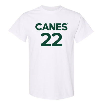 Miami - NCAA Women's Basketball : Simone Pelish - Replica Shersey T-Shirt-0