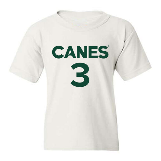 Miami - NCAA Women's Basketball : Soma Okolo - Replica Shersey Youth T-Shirt-0