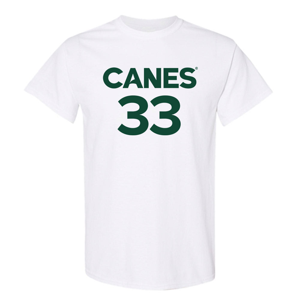 Miami - NCAA Women's Basketball : Amarachi Kimpson - Replica Shersey T-Shirt-0