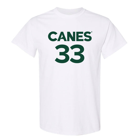 Miami - NCAA Women's Basketball : Amarachi Kimpson - Replica Shersey T-Shirt-0