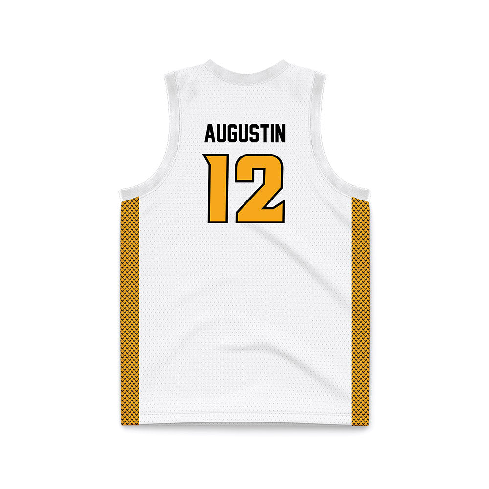 VCU - NCAA Women's Basketball : Patricia Augustin - White Basketball Jersey-1
