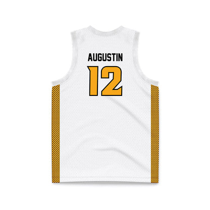 VCU - NCAA Women's Basketball : Patricia Augustin - White Basketball Jersey-1