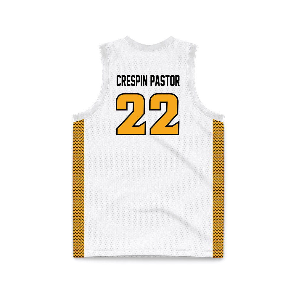 VCU - NCAA Women's Basketball : Laia Crespin Pastor - White Basketball Jersey-1