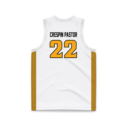 VCU - NCAA Women's Basketball : Laia Crespin Pastor - White Basketball Jersey-1