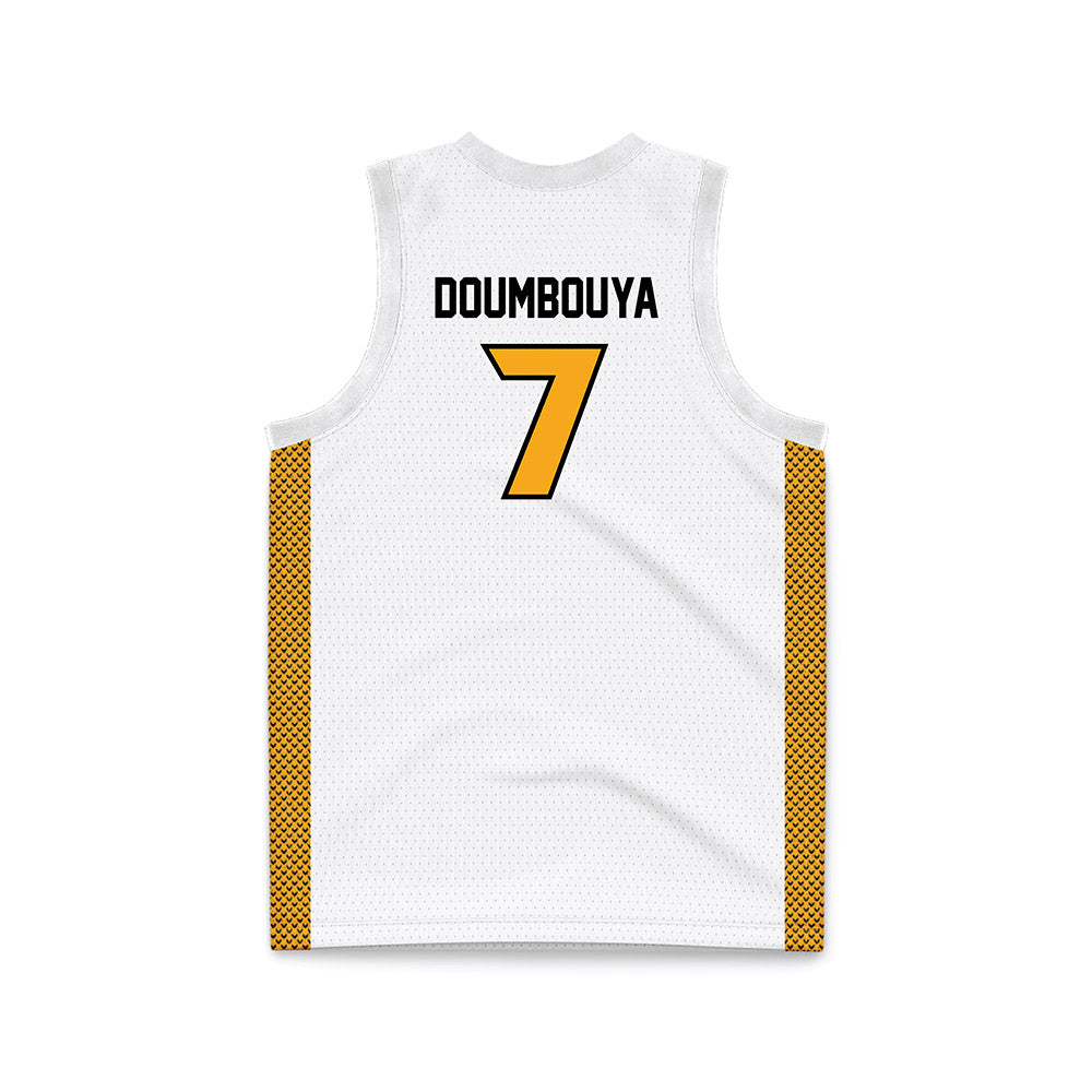 VCU - NCAA Women's Basketball : Hawa Doumbouya - White Basketball Jersey-1
