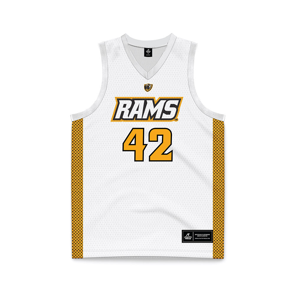 VCU - NCAA Women's Basketball : Lucy Ghaifan - White Basketball Jersey-0