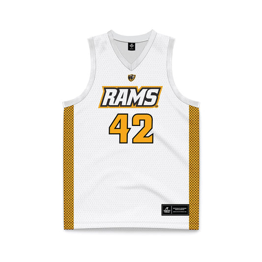 VCU - NCAA Women's Basketball : Lucy Ghaifan - White Basketball Jersey-0