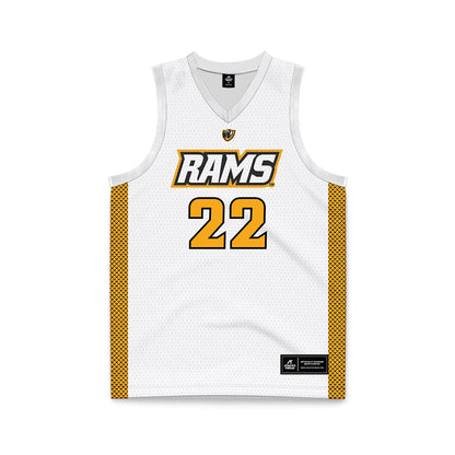 VCU - NCAA Women's Basketball : Laia Crespin Pastor - White Basketball Jersey-0