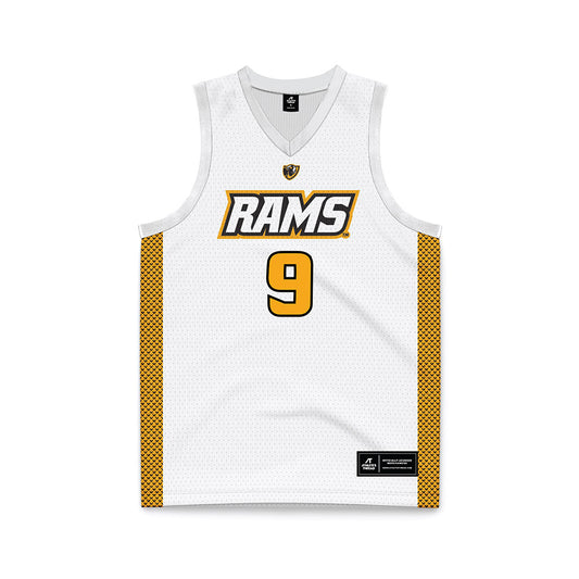 VCU - NCAA Women's Basketball : Alexis Black - White Basketball Jersey-0