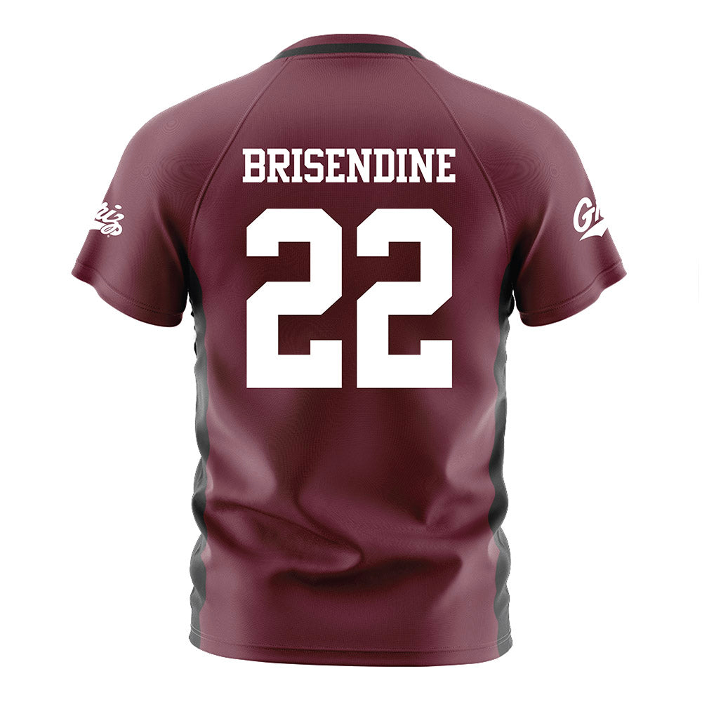 Montana - NCAA Women's Soccer : Reagan Brisendine - Maroon Soccer Jersey