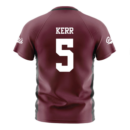 Montana - NCAA Women's Soccer : Caylee Kerr - Maroon Soccer Jersey-1