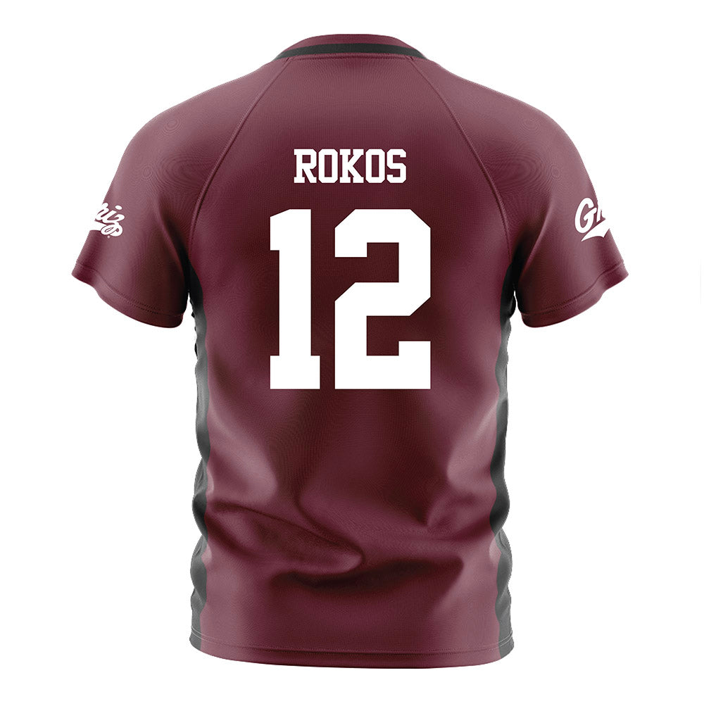 Montana - NCAA Women's Soccer : Lucie Rokos - Maroon Soccer Jersey-1