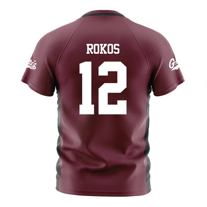 Montana - NCAA Women's Soccer : Lucie Rokos - Maroon Soccer Jersey-1
