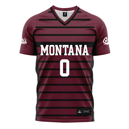 Montana - NCAA Women's Soccer : Jillian Miliffe - Maroon Soccer Jersey-0