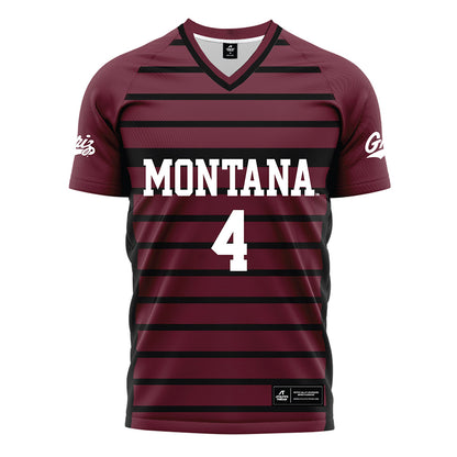 Montana - NCAA Women's Soccer : Allison Henrikson - Maroon Soccer Jersey-0